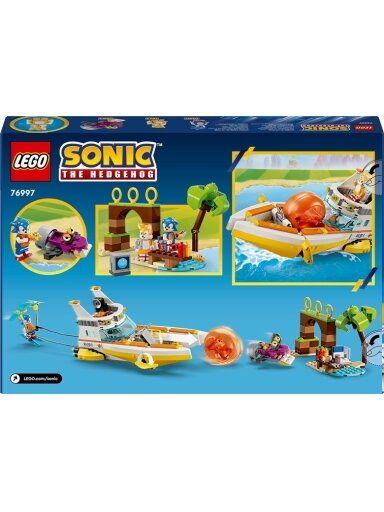 Konstruktorius LEGO® Sonic Tails nuotykių laivas 76997