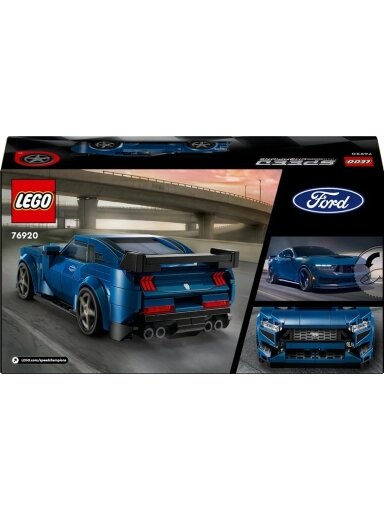 Konstruktorius LEGO Sport automob Ford Mustang Dark Horse