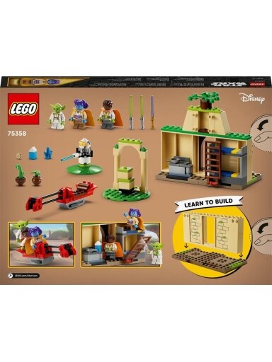 Konstruktorius LEGO Star Wars Tenu džedajų šventykla 75358