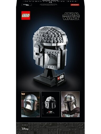 Konstruktorius LEGO Star Wars The Mandalorian™ šalmas 75328