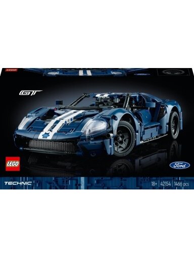 Konstruktorius LEGO Technic 2022 Ford GT 42154
