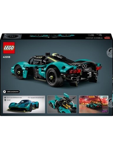 Konstruktorius LEGO® Technic Aston Martin Valkyrie 42208