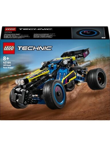Konstruktorius LEGO® Technic Bekelės lenktynių bagis 42164