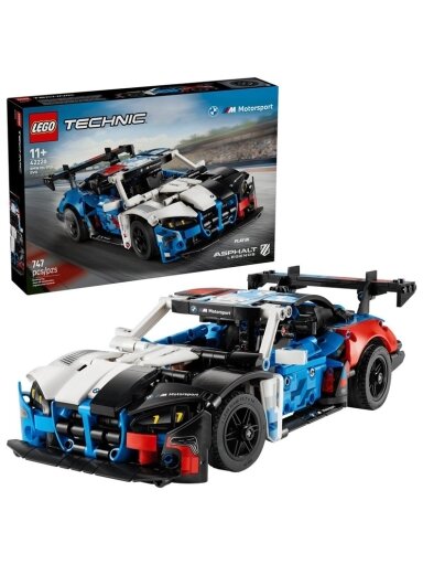 Konstruktorius LEGO Technic „BMW M4 GT3 EVO“ 42226, 747 vnt.