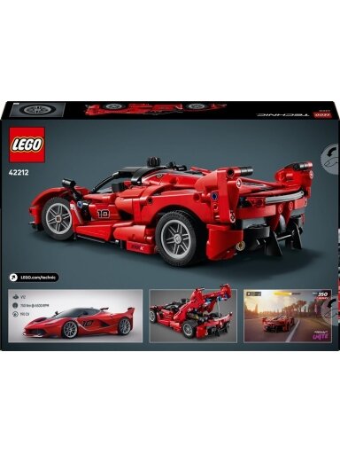 Konstruktorius LEGO® Technic Ferrari FXX K 42212, 897 vnt.