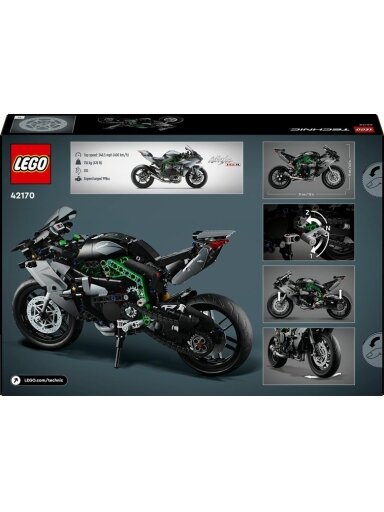Konstruktorius LEGO Technic Motociklas Kawasaki Ninja H2R