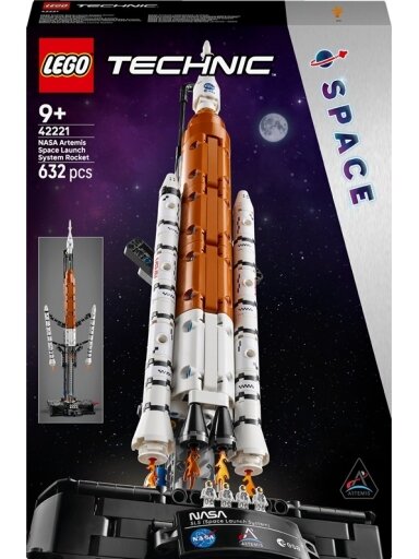 Konstruktorius LEGO® Technic NASA „Artemis“ 42221, 632 vnt.