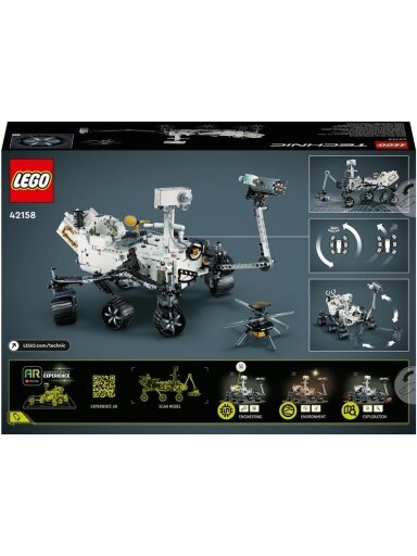 Konstruktorius LEGO Technic NASA Mars Rover Perseverance
