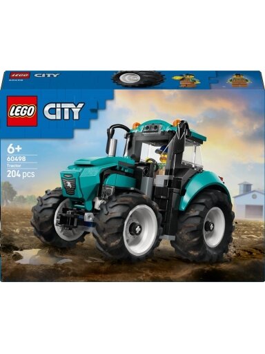 Konstruktorius LEGO® Tractor 60498, 1000 vnt.