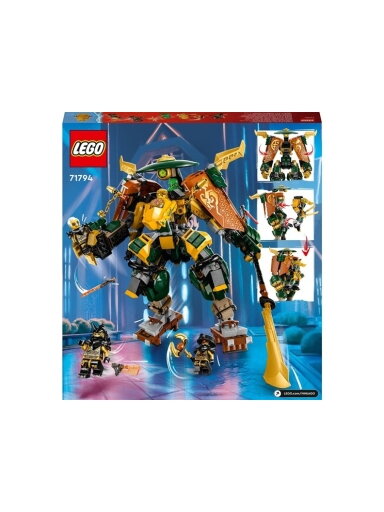 Konstruktorius Lloyd ir Arin nindzių komandos robotai