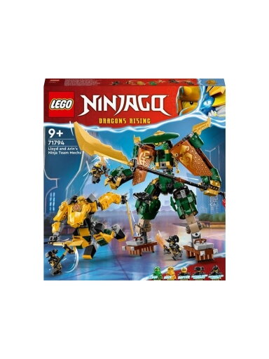 Konstruktorius Lloyd ir Arin nindzių komandos robotai