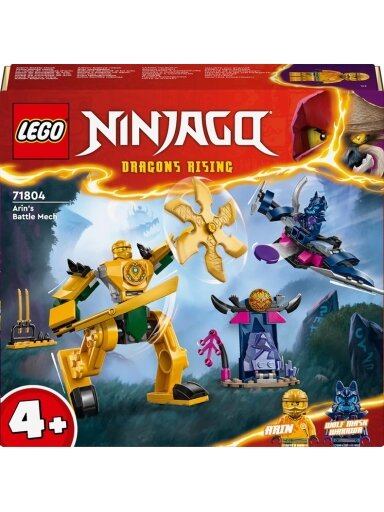 Konstruktorius Ninjago Arino kovinis robotas 71804