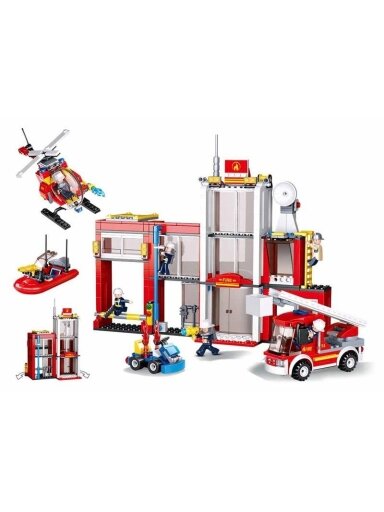 Konstruktorius Sluban Sluban Fire Fire Station M38-B0631