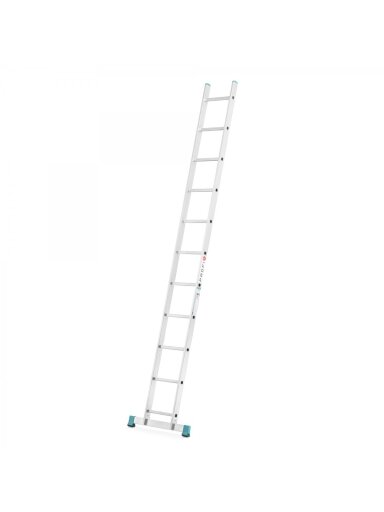 Kopėčios aliuminės, atremiamos EUROSTYL | 11 pakopų 313 cm (su stabilizatoriumi)