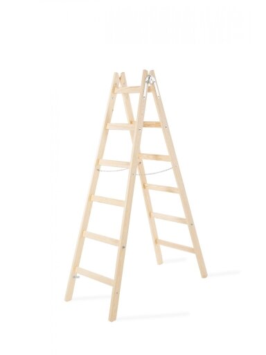 Kopėčios medinės | 2x6, 1.84m