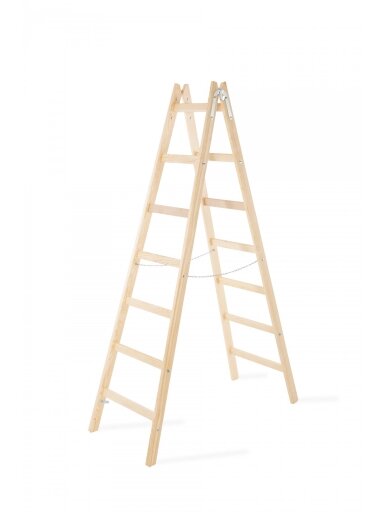 Kopėčios medinės | 2x7, 2.15m