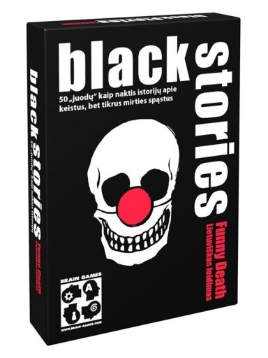 Kortos Brain Games Black Stories Funny Death, LT