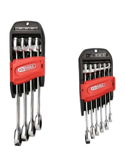 Kombinuotų terkšlinių raktų komplektas 10vnt 8-19mm, KS Tools 3 Kombinuotų terkšlinių raktų komplektas 10vnt 8-19mm, KS Tools 3