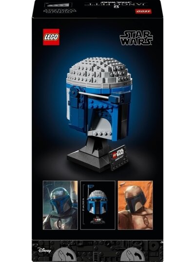 Konstruktorius LEGO® Star Wars Jango Fett™ Helmet 75408 1 Konstruktorius LEGO® Star Wars Jango Fett™ Helmet 75408 1