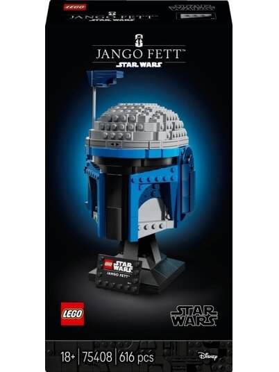 Konstruktorius LEGO® Star Wars Jango Fett™ Helmet 75408 Konstruktorius LEGO® Star Wars Jango Fett™ Helmet 75408