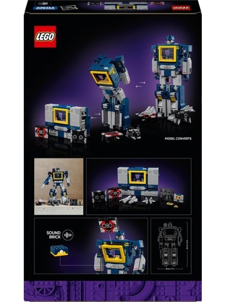 KONSTR LEGO TRANSFORMERS SOUNDWAVE 10358 1