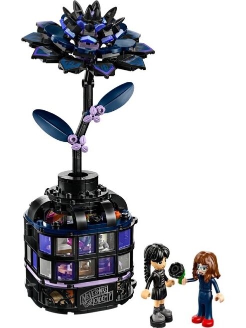 Konstruktorius LEGO® Wednesday Black Dahlia Flower 76784 2 Konstruktorius LEGO® Wednesday Black Dahlia Flower 76784 2