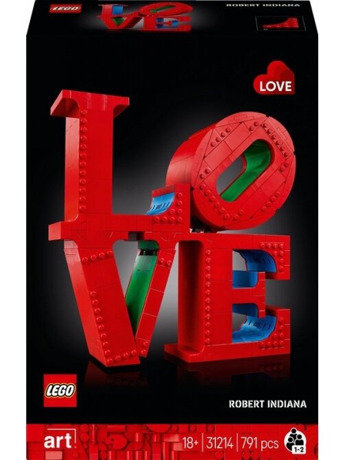 Konstruktorius LEGO® Art Love 31214, 791 vnt. Konstruktorius LEGO® Art Love 31214, 791 vnt.