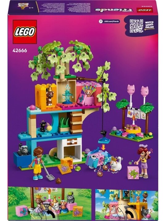 Konstruktorius LEGO® Friends Cat Birthday Party & Tree House 1
