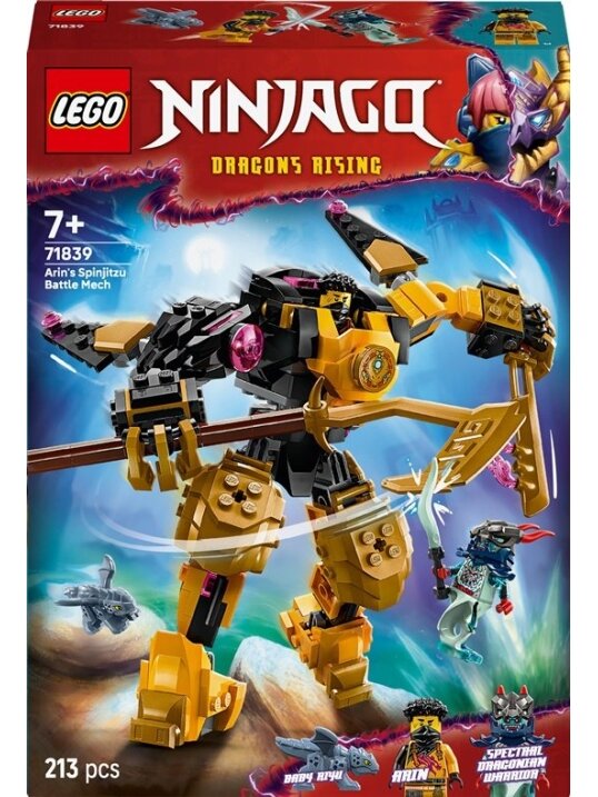 Konstruktorius LEGO® Ninjago Arin's Spinjitzu Battle Mech Konstruktorius LEGO® Ninjago Arin's Spinjitzu Battle Mech