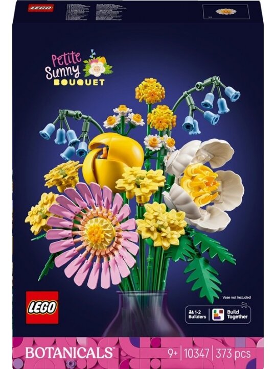 Konstruktorius LEGO® Botanicals Petite Sunny Bouquet 10347
