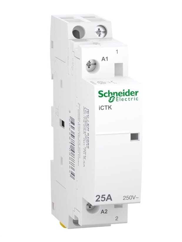 Kontaktorius Schneider Electric A9C40125, 1P, 25 A