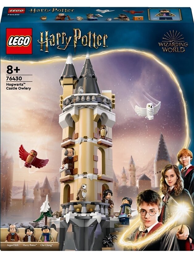 Konstrukt LEGO Harry Potter Hogvartso pilies pelėdynas 76430 Konstrukt LEGO Harry Potter Hogvartso pilies pelėdynas 76430