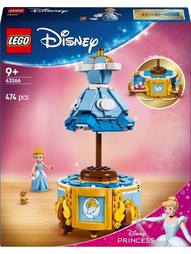 Konstruktorius LEGO® Disney Cinderella's Dress 43266, 474vnt