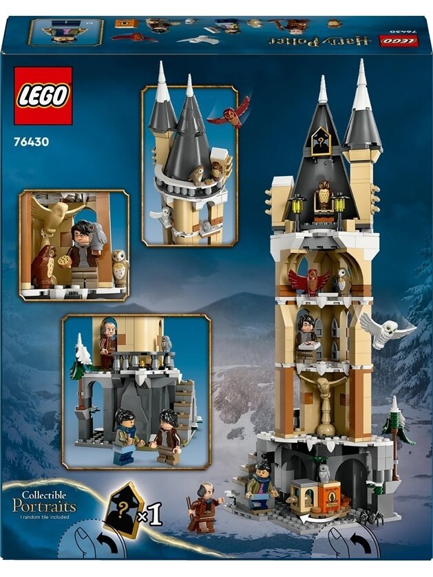 Konstrukt LEGO Harry Potter Hogvartso pilies pelėdynas 76430 1