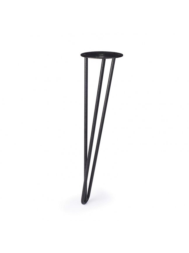 KOJA STALO 400 MM JUODA SMEIGTUKO FORMA 1 KOJA STALO 400 MM JUODA SMEIGTUKO FORMA 1