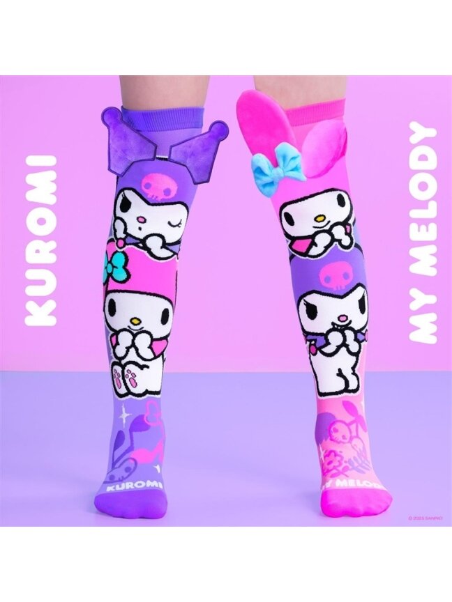 KOJINĖS KUROMI AND MY MELODY vienas dydis 1