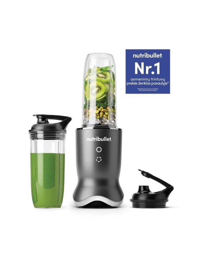 Kokteilių plaktuvas Nutribullet NB1206DGCC, pilka Kokteilių plaktuvas Nutribullet NB1206DGCC, pilka