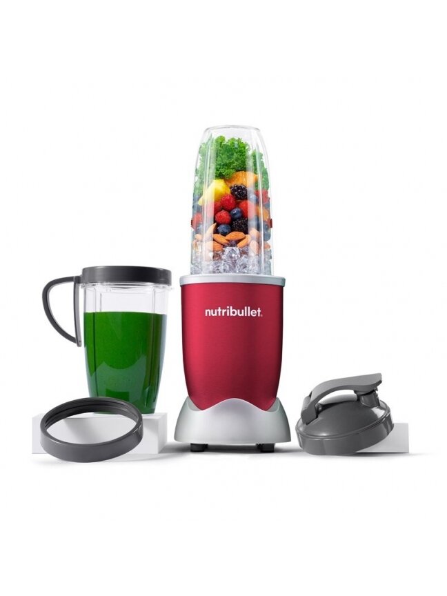 Kokteilių plaktuvas Nutribullet NB907R, raudona 2 Kokteilių plaktuvas Nutribullet NB907R, raudona 2