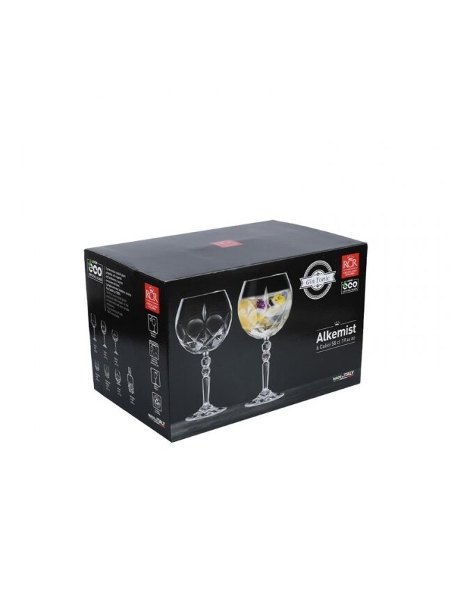Kokteilių taurės RCR ALKEMIST, 580 ml, 6 vnt. 2 Kokteilių taurės RCR ALKEMIST, 580 ml, 6 vnt. 2