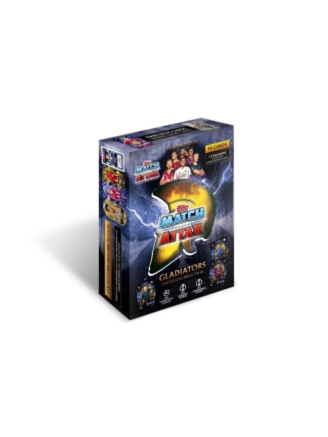 Kolekcinės kortelės Topps Match Attax Gladiators 2026 1