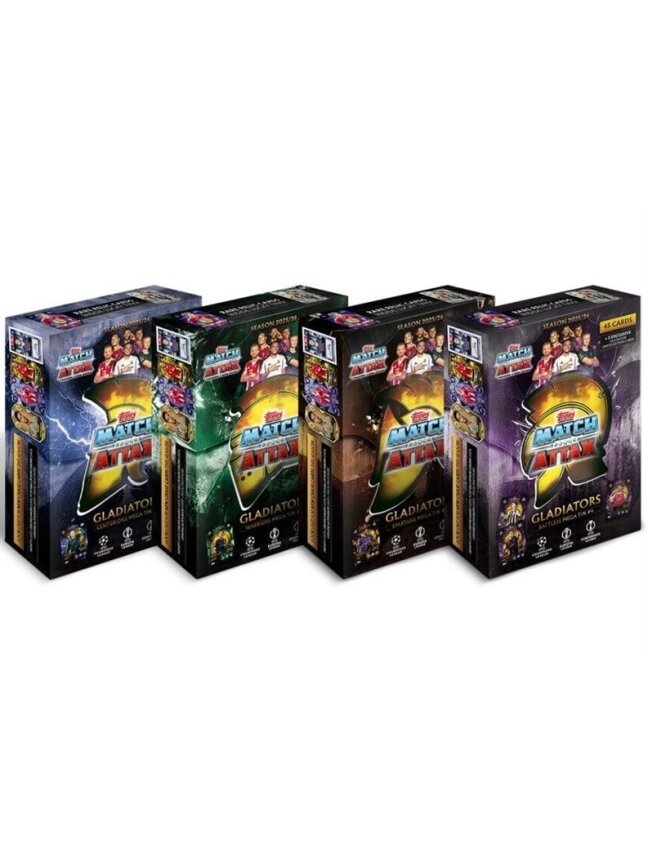 Kolekcinės kortelės Topps Match Attax Gladiators 2026