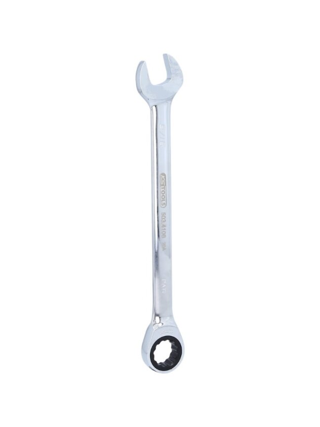 Kombinuotas terkšlinis raktas su reversu GEARplus 9/16", KS Tools 1