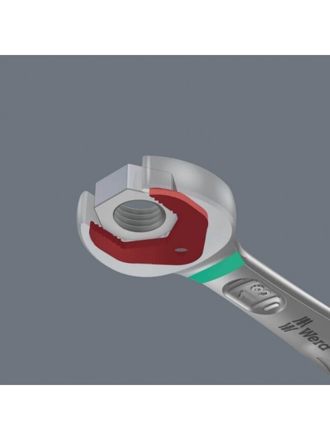 Kombinuotas terkšlinis raktas Wera 10 mm 2 Kombinuotas terkšlinis raktas Wera 10 mm 2