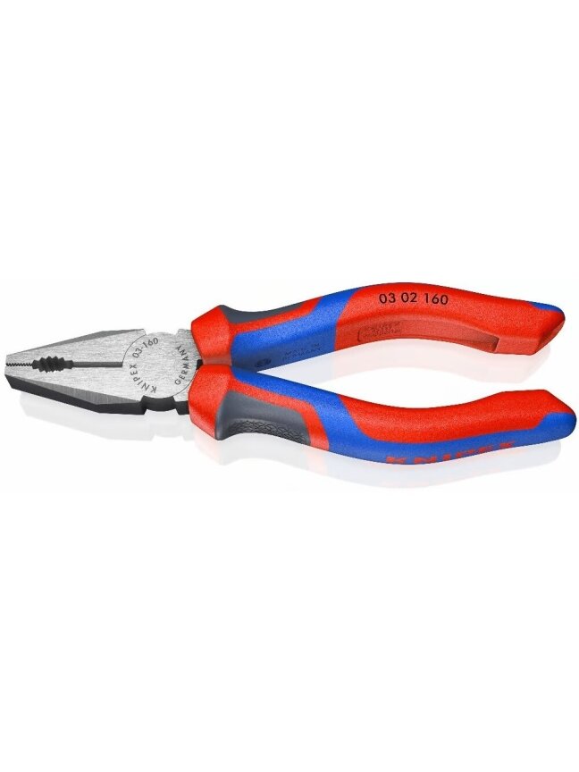 ⬡ Kombinuotos replės 160 mm KNIPEX (0302160, KNIPEX) ⬡ Kombinuotos replės 160 mm KNIPEX (0302160, KNIPEX)