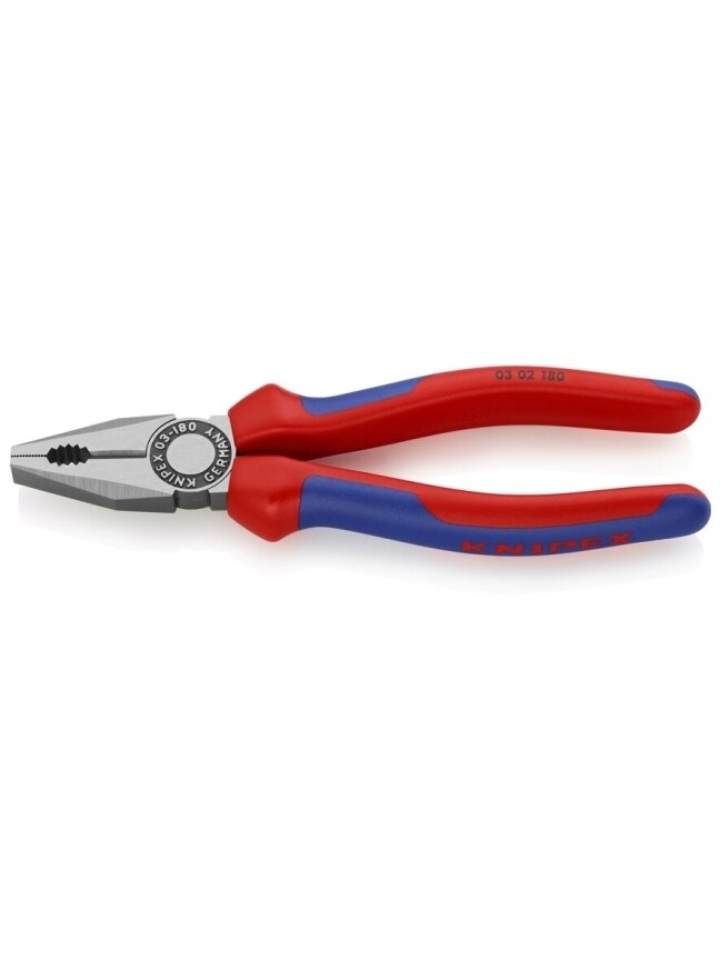 ⬡ Kombinuotos replės 180 mm KNIPEX (0302180, KNIPEX) ⬡ Kombinuotos replės 180 mm KNIPEX (0302180, KNIPEX)