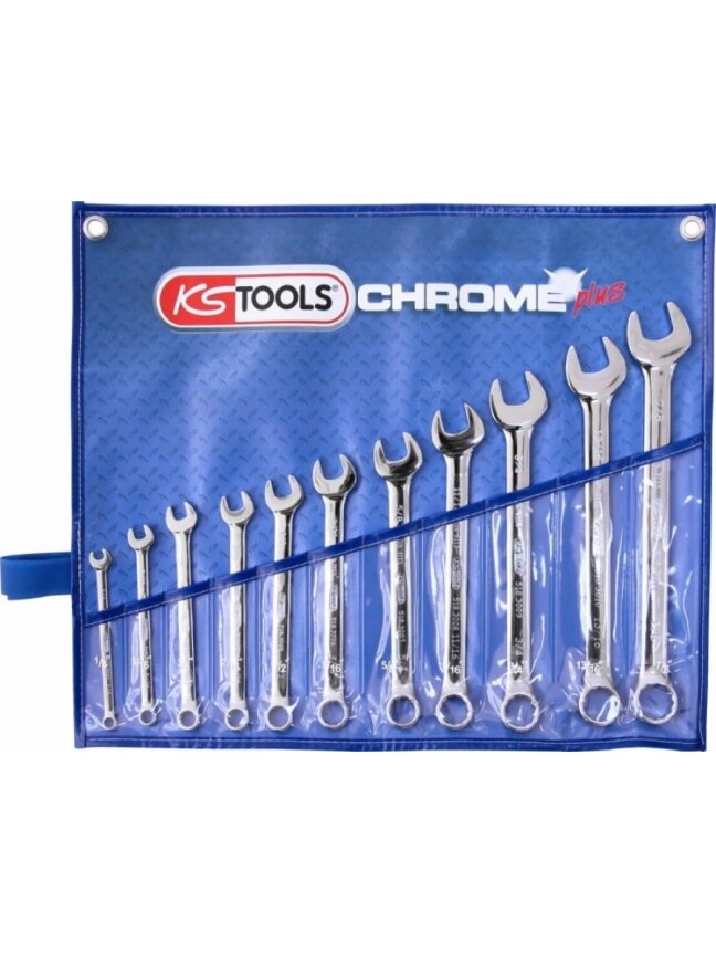 Kombinuotų colinių raktų komplektas 1/4''-7/8'', KS Tools 1 Kombinuotų colinių raktų komplektas 1/4''-7/8'', KS Tools 1