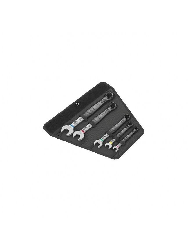 Kombinuotų raktų rinkinys Wera 5 vnt 8-19mm 1 Kombinuotų raktų rinkinys Wera 5 vnt 8-19mm 1