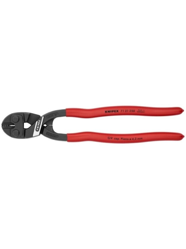 ⬡ Kompaktiškos varžtų žirklės 250 mm KNIPEX CoBolt (7131250, KNIPEX) ⬡ Kompaktiškos varžtų žirklės 250 mm KNIPEX CoBolt (7131250, KNIPEX)