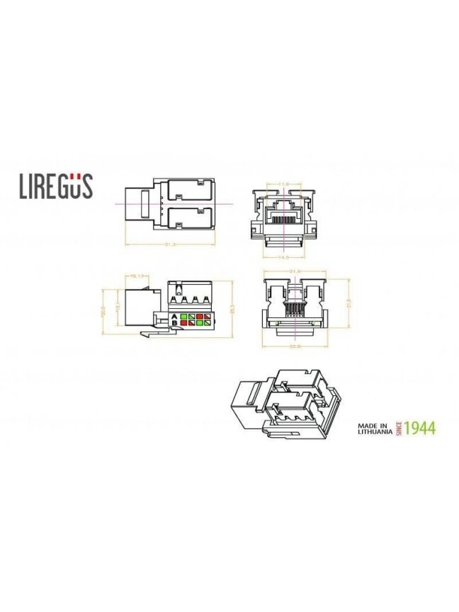 Kompiuterio lizdas LIREGUS EPSILON, metalo spalvos 2