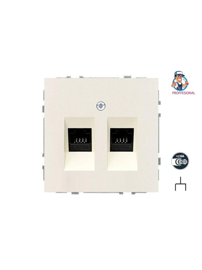 Kompiuterio lizdas LIREGUS MODERN, 2vt., mat. smėlio spalvos Kompiuterio lizdas LIREGUS MODERN, 2vt., mat. smėlio spalvos